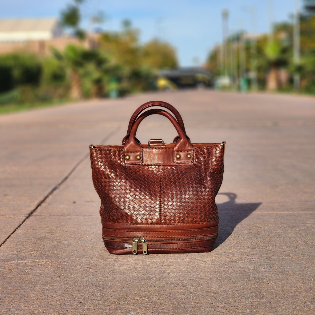 The Woven Bucket Bag