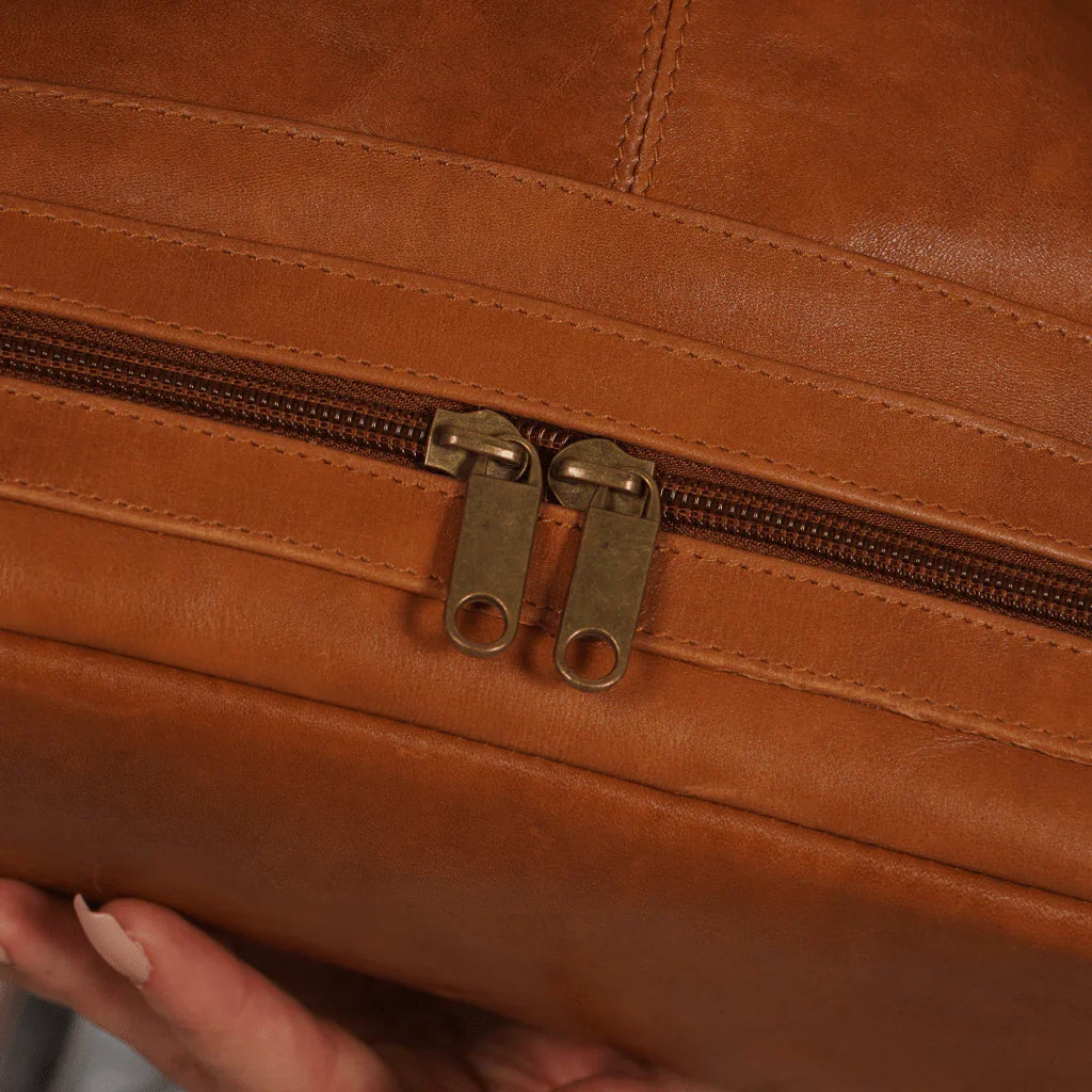 Leather Bucket Bag