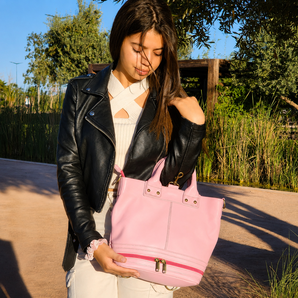 A Softer Side of the Bucket Bag