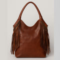 Boho Fringe Leather Bag
