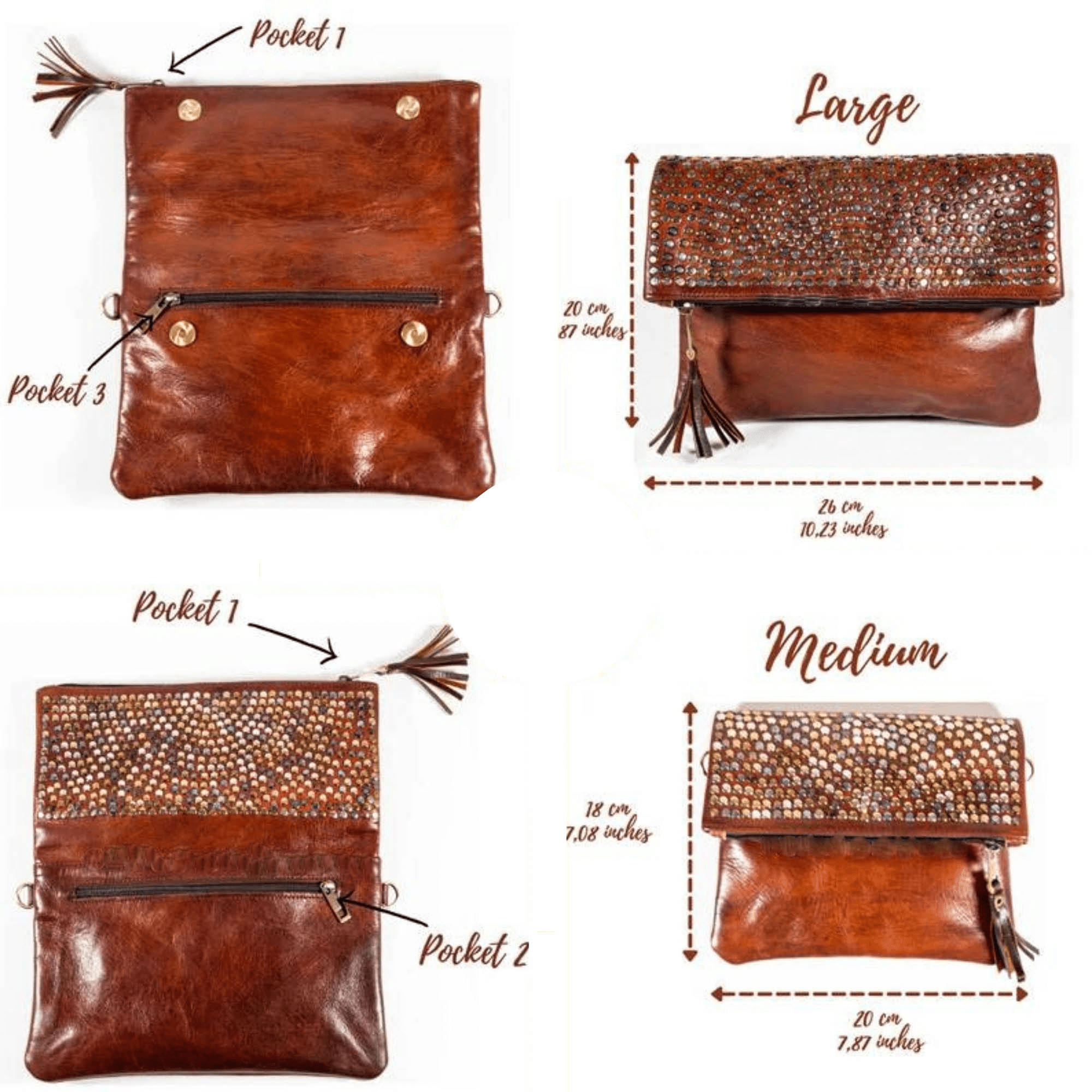 Studded Clutch