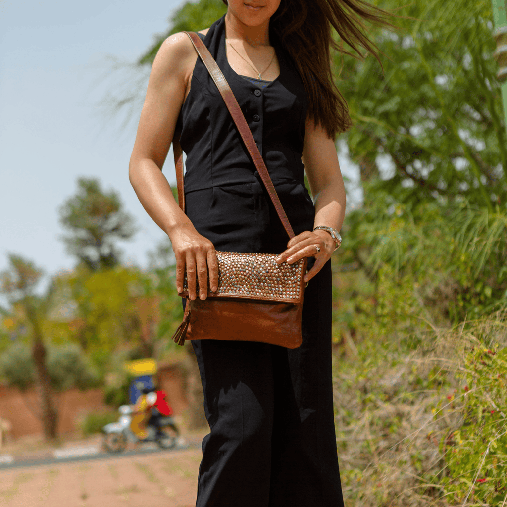 Studded Clutch