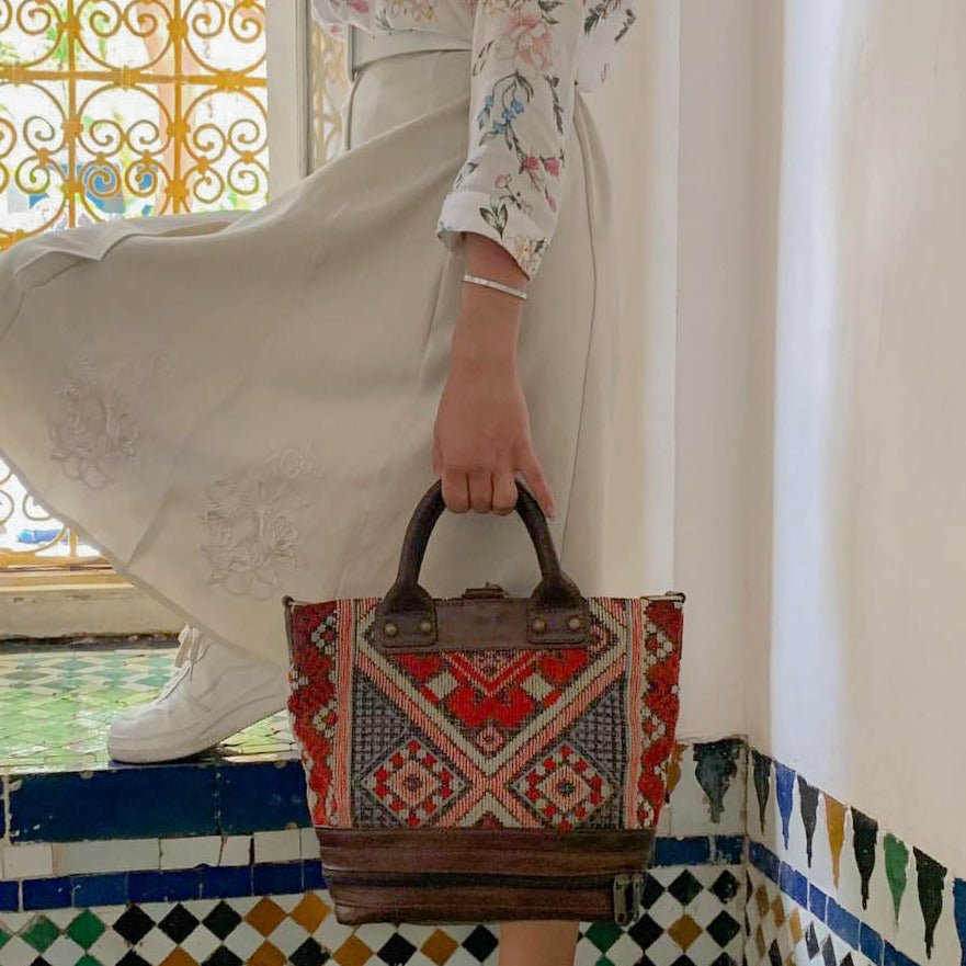 The Kilim Bucket Bag