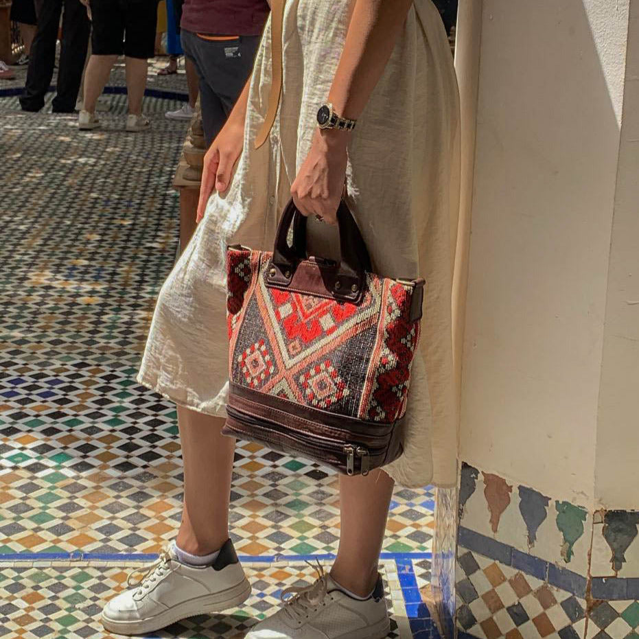 The Kilim Bucket Bag