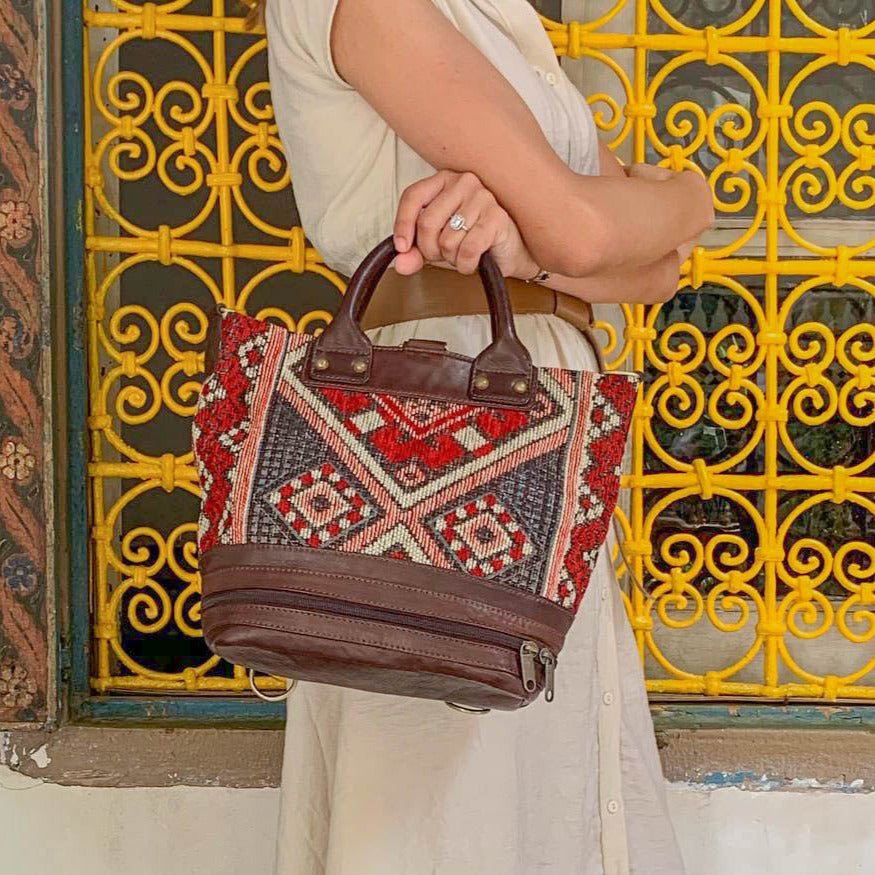 The Kilim Bucket Bag