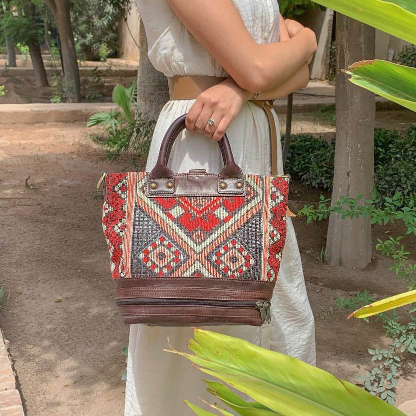 The Kilim Bucket Bag