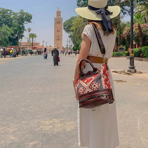 The Kilim Bucket Bag